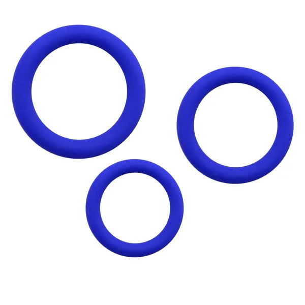 Silicone Thick Erection Stacking Cock Ring Set — image 10 of 16