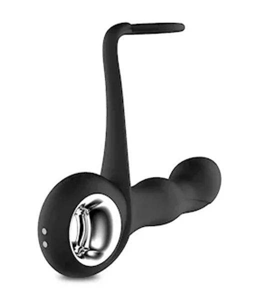 Amore P-spot Play Vibrator And Cock Ring  - 7.3 Inch — image 2 of 2