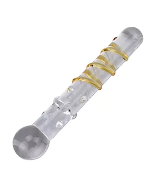 Lucent Yellow Stripe Massager - 6.8 Inch — image 3 of 4