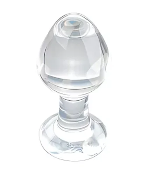 Lucent Glass Butt Plug  - 3.3 Inch — image 2 of 5