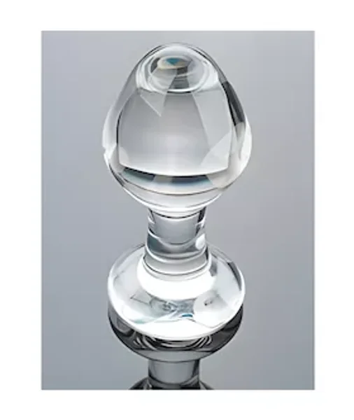 Lucent Glass Butt Plug  - 3.3 Inch — image 4 of 5