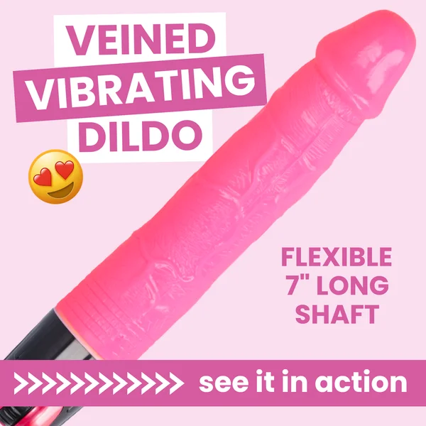 9.5 Inch Long Veined Power Dildo — image 5 of 12