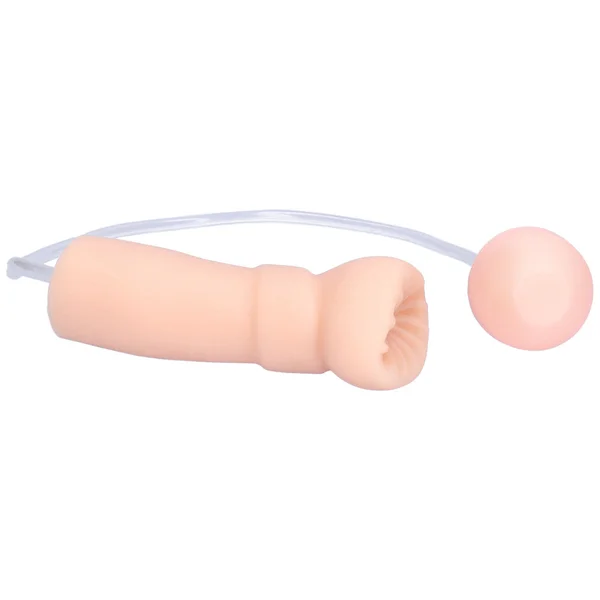 Real-Feel Throbbing Anal Stroker with Hand Air Pump — image 5 of 6