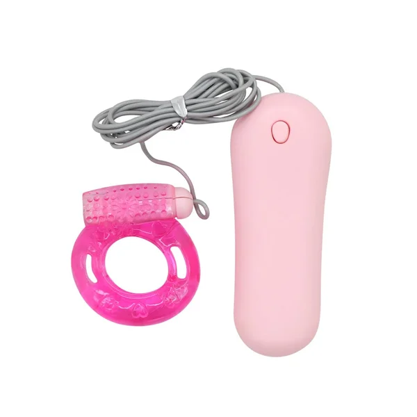Vibrating Jelly Cock Ring w/ Controller — image 7 of 10