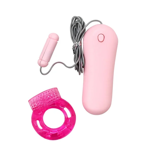 Vibrating Jelly Cock Ring w/ Controller — image 8 of 10