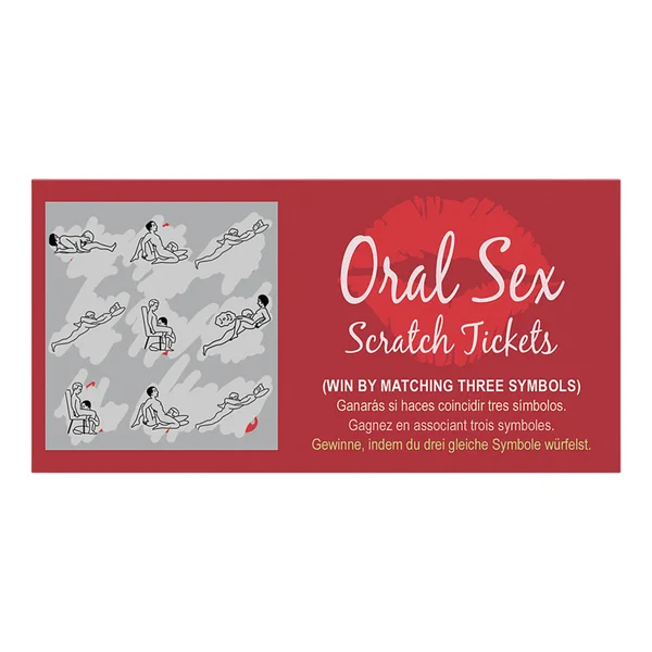 Oral Sex Scratch Tickets For Couples — image 4 of 4