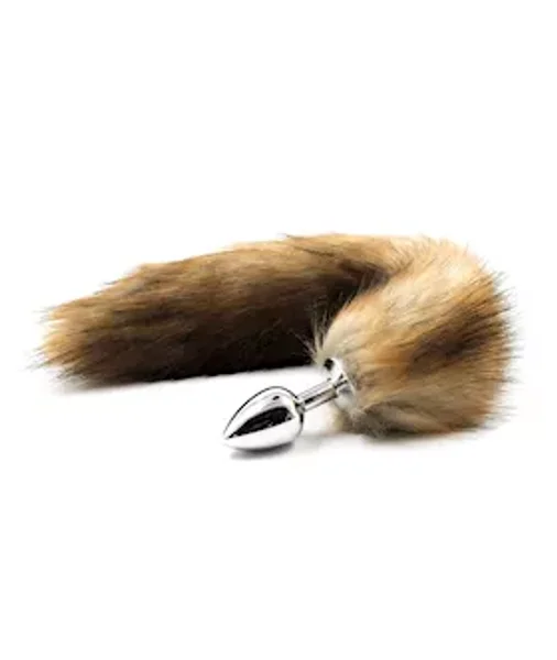 Fox Tail Butt Plug - Brown - 19 Inch — image 3 of 4