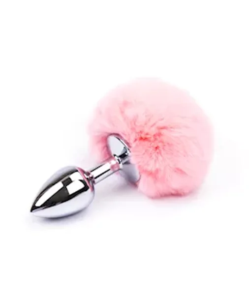 Bunny Tail Plug - Pink - 2.8 Inch — image 2 of 2