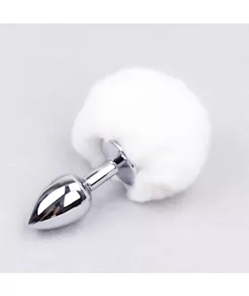 Bunny Tail Plug - White - 2.8 Inch — image 2 of 2