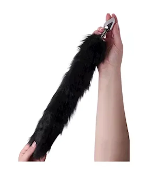 Black Butt Plug Tail — image 3 of 3