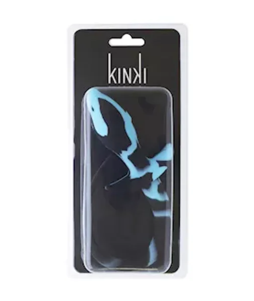 Kinki Silicone Tail Butt Plug - Blue/black - 3 Inch — image 5 of 5