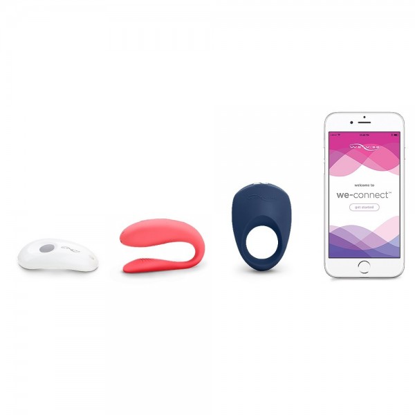 We Vibe Sensations Unite Collection Rechargeable Couple's Set
