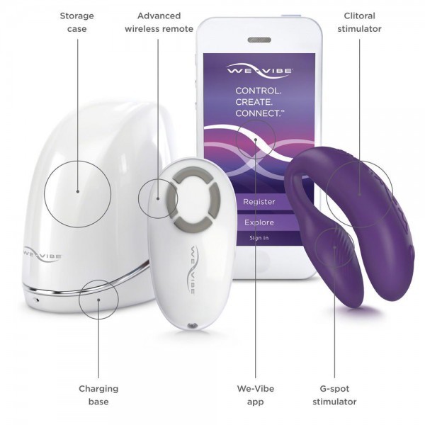 WeVibe 4 Plus Couples Vibrator