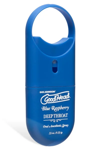 Doc Johnson Deep Throat Spray - Blue Raspberry Flavour (9g/33oz) — image 4 of 4