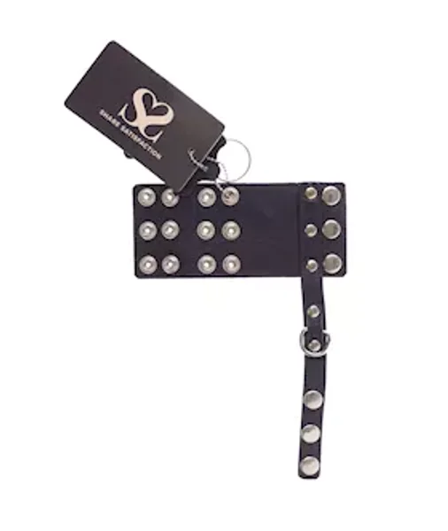 Bound X Leather Cock Cuff And Ball Ring — image 3 of 3