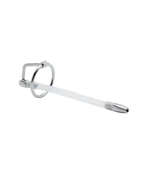 Kink Range Stainless Steel And Clear Cum Through Plug - 4.5 Inch — image 3 of 3