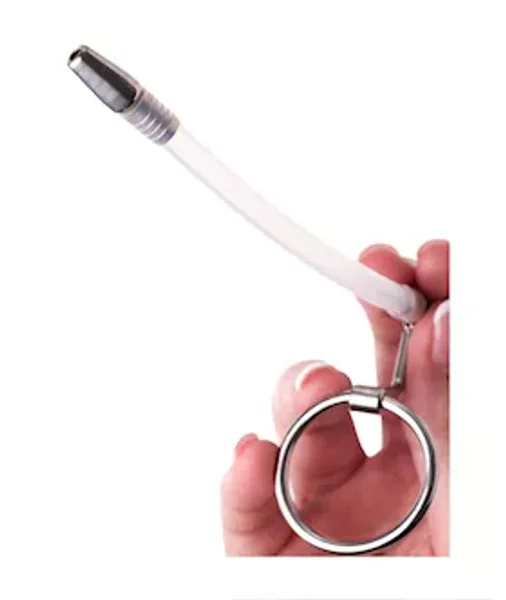 Kink Range Stainless Steel And Clear Cum Through Plug - 4.5 Inch — image 2 of 3