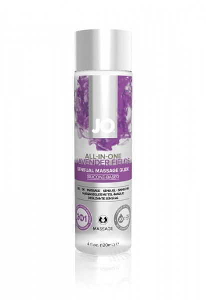 JO All in One Massage Glide - Lavender - 120ml