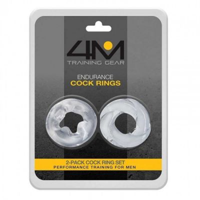 4M Endurance Cock Rings 2 Pack