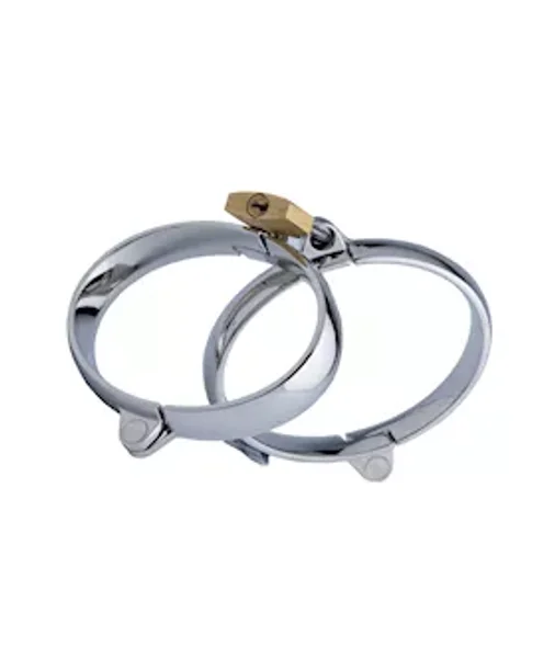 Kink Range Cuffs With Padlock - 2.6 Inch — image 2 of 2