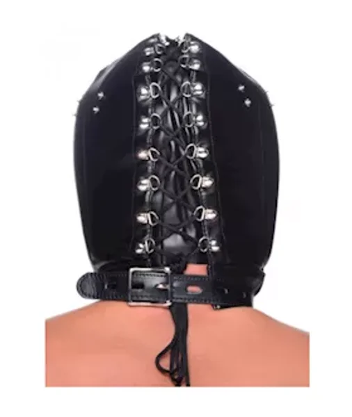 Muzzled Universal Bdsm Hood With Removeable Muzzle — image 12 of 12