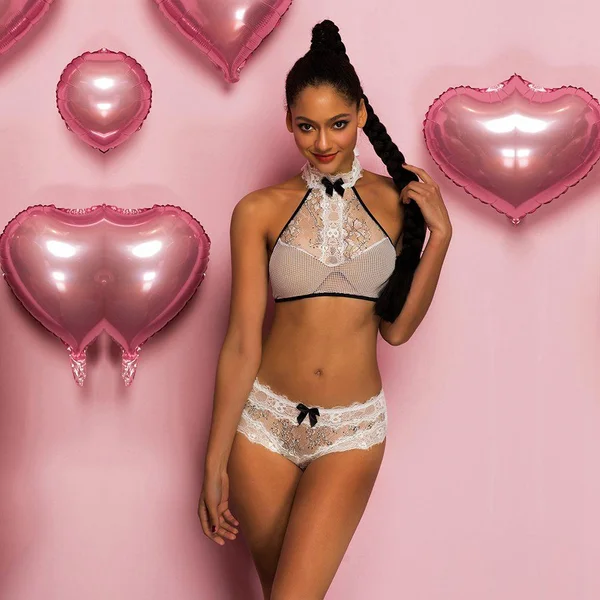 White Lace Bra Set - XS-M — image 4 of 6