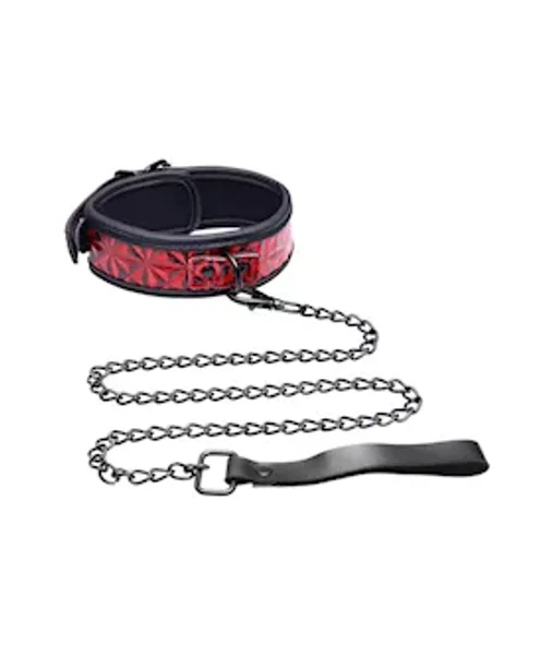 Crimson Tied Collar With Leash — image 5 of 8
