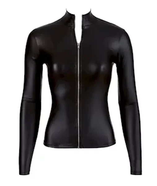 Long Sleeve Top With Zip - Large — image 7 of 8