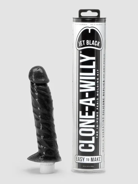 Clone-A-Willy Vibrator Moulding Kit Jet Black — image 7 of 7