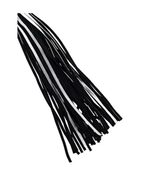 Bound X Silver Metallic Leather Flogger — image 6 of 6