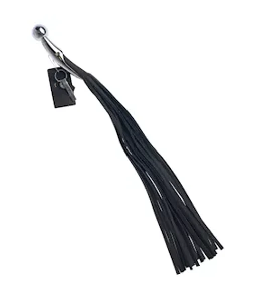 Bound X Nubuck Leather Flogger With Metal Handle — image 6 of 11