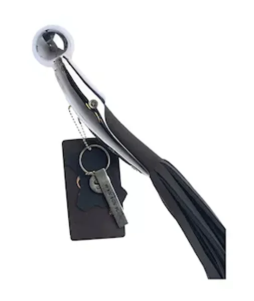 Bound X Nubuck Leather Flogger With Metal Handle — image 7 of 11