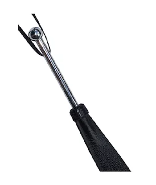 Bound X Textured Leather Paddle With Metal Handle — image 5 of 6