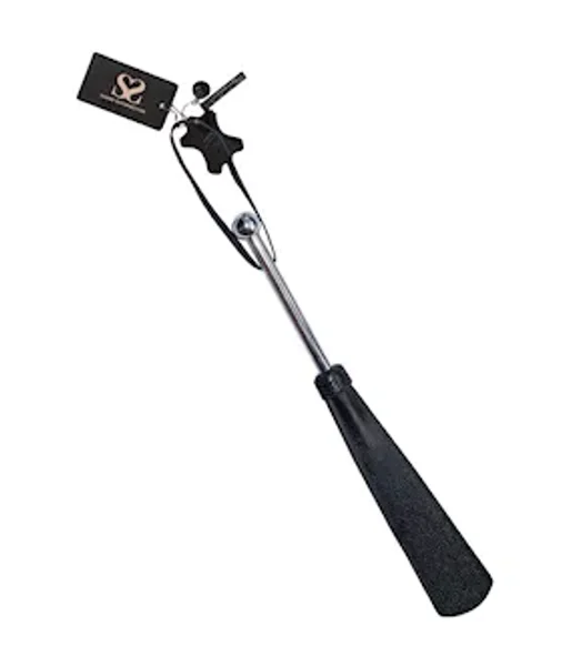 Bound X Textured Leather Paddle With Metal Handle — image 4 of 6