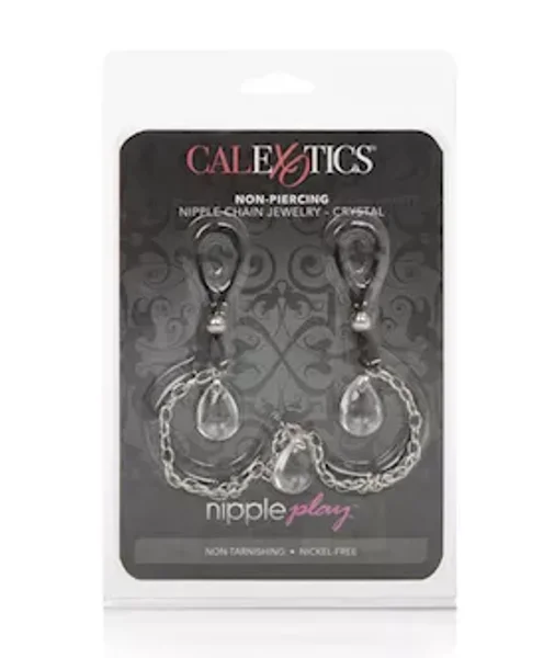 Nipple Play Non-piercing Nipple Chain Jewelry Crystal — image 5 of 6