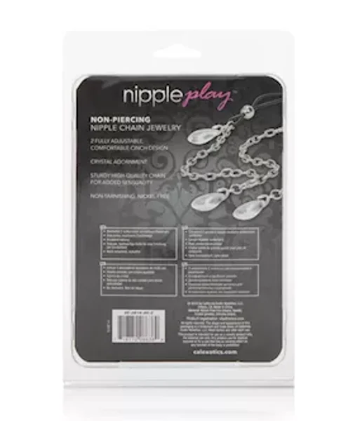 Nipple Play Non-piercing Nipple Chain Jewelry Crystal — image 6 of 6