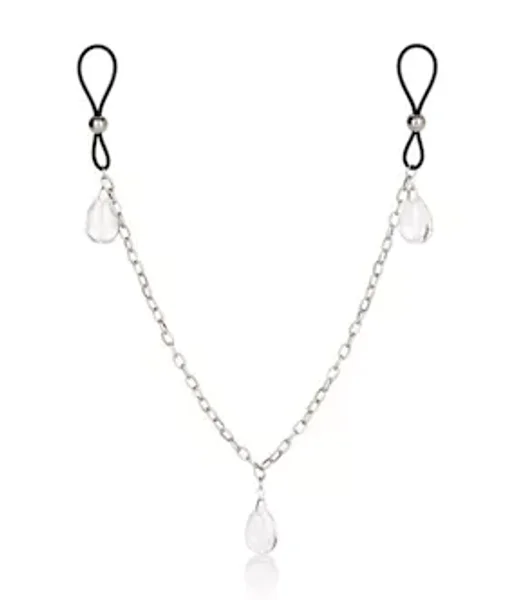 Nipple Play Non-piercing Nipple Chain Jewelry Crystal — image 4 of 6