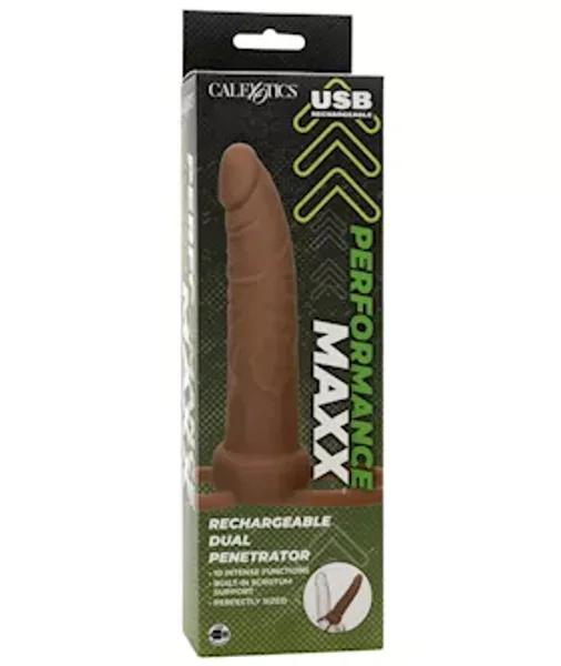 Performance Maxx Rechargeable Dual Penetrator -  Brown — image 17 of 17