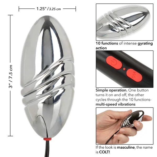Colt Rechargeable Turbo Bullet - Silver — image 14 of 15