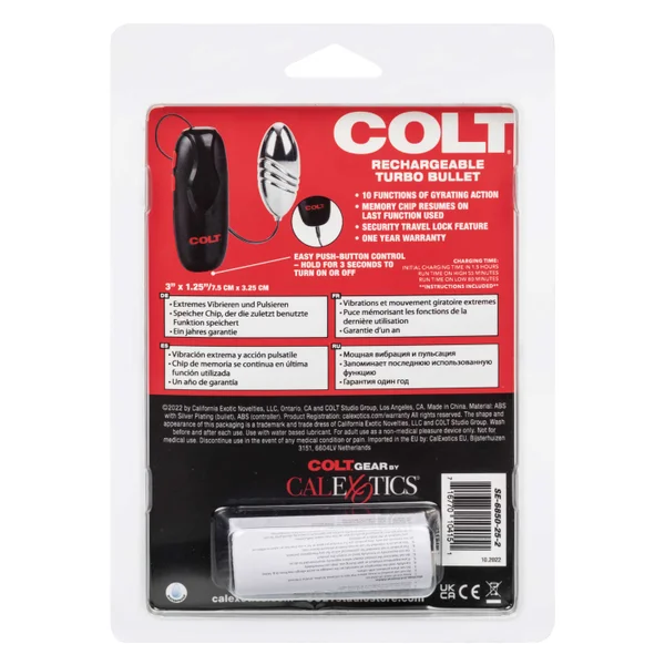Colt Rechargeable Turbo Bullet - Silver — image 10 of 15