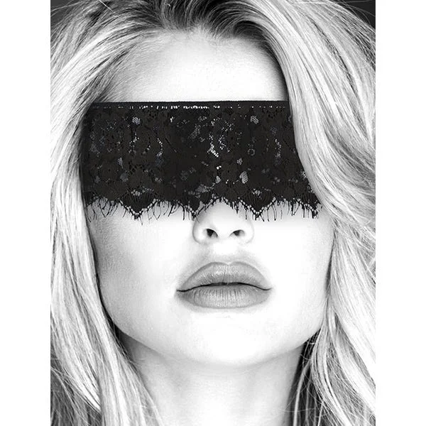 Ouch Black & White Lace Mask Elastic Straps — image 6 of 6