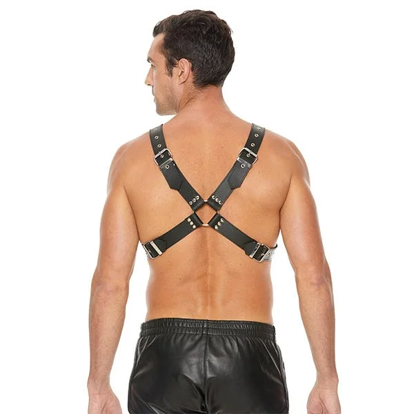 Ouch Large Buckle Harness OS Black — image 6 of 6