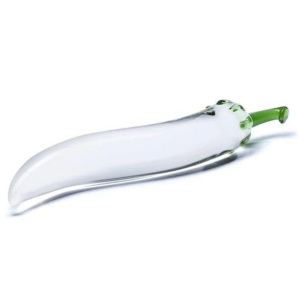 Glas 8.25-inch Chili Pepper Glass Dildo