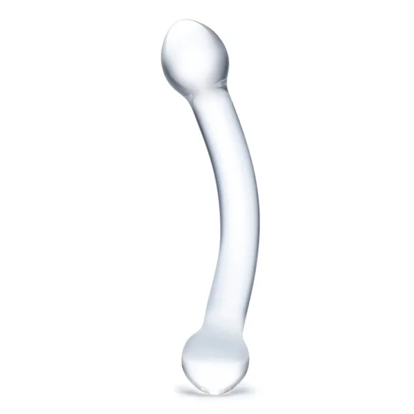 Glas 7-inch Curved G Spot Glass Dildo — image 5 of 7
