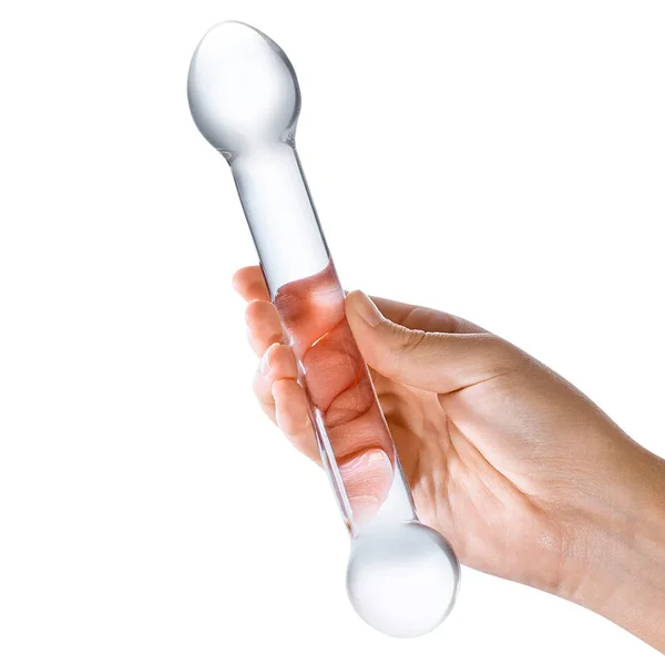 Glas 7-inch Curved G Spot Glass Dildo — image 7 of 7