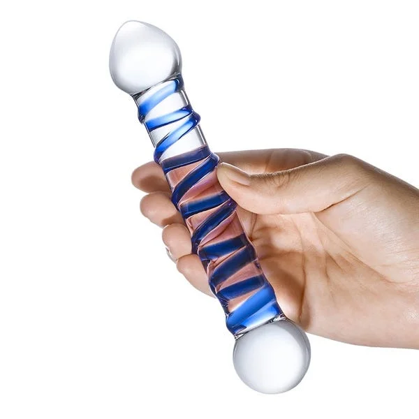 Glas 6.5-inch Spiral Glass Dildo — image 7 of 8