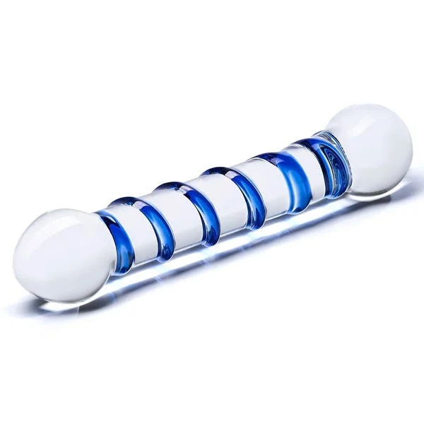 Glas 6.5-inch Spiral Glass Dildo — image 6 of 8