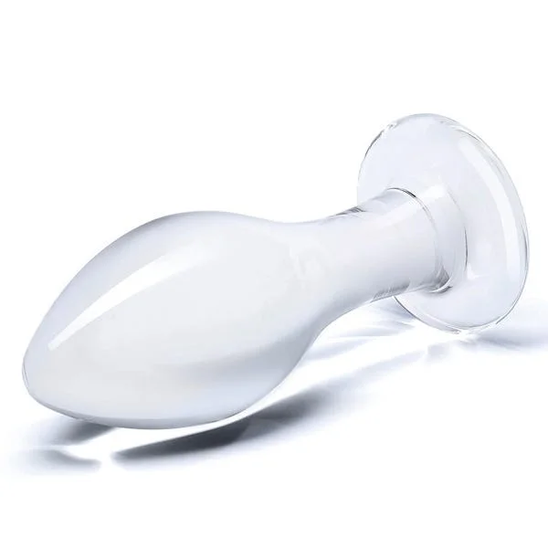 Glas 4-inch Classic Glass Butt Plug — image 6 of 8