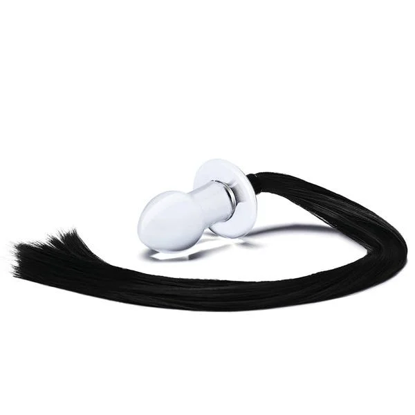 Glas 3-inch Horse Tail Glass Butt Plug — image 6 of 8