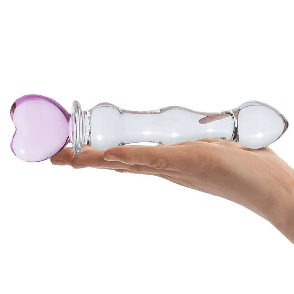 Glas 8-inch Sweetheart Glass Dildo — image 8 of 8
